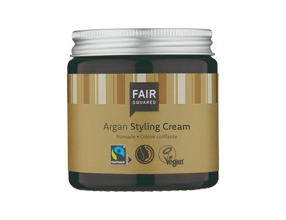 Fair firkantet hårstylingcreme - arganolie - 100 ml