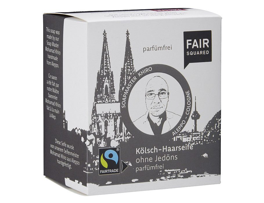 Fair Squared Shampoo Bar - Bale Head - 80 Gr.