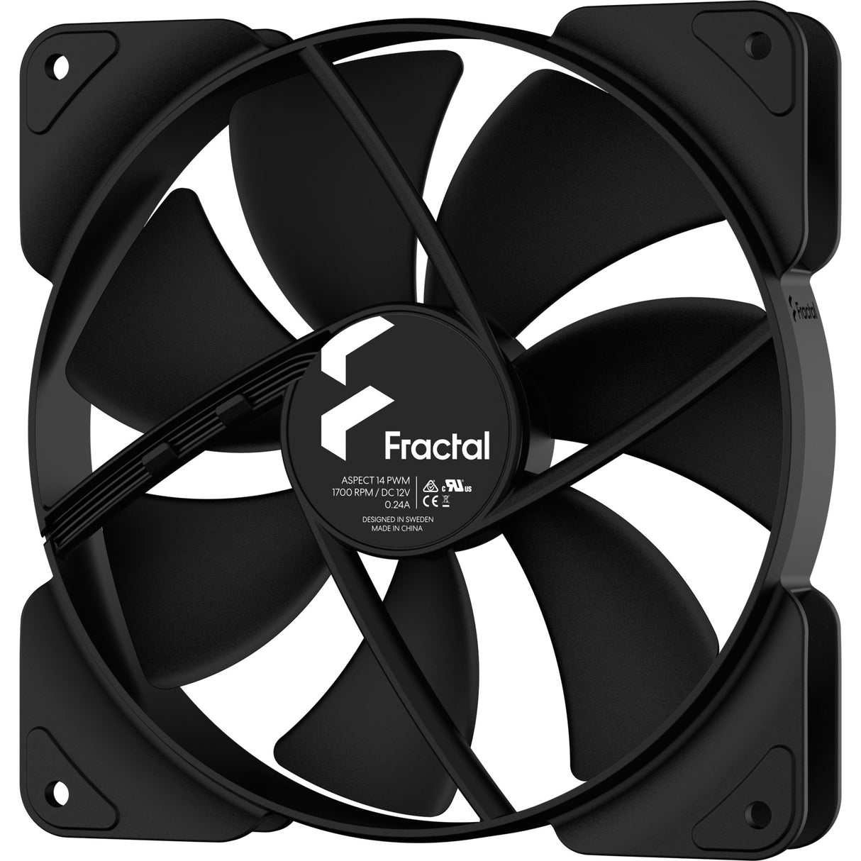 Fraktal design fraktal design aspekt 14 pwm sort