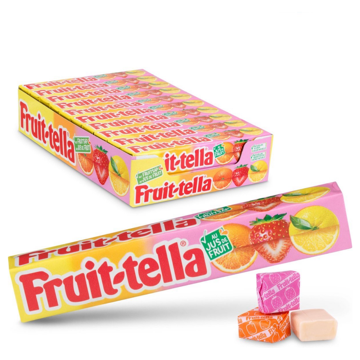 Fruittella sommerfrugter vegansk rulle (20x41gr)
