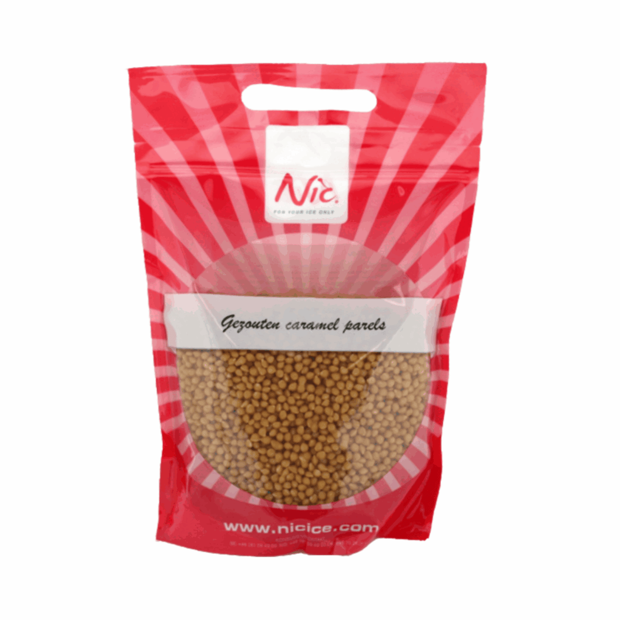 Nic salte karamelperler (1 kg)