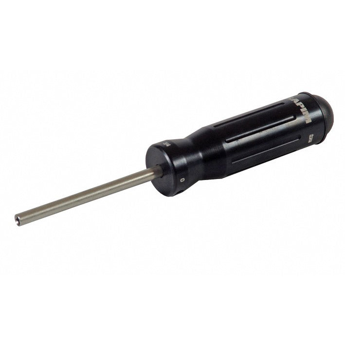 Sapim Spaak Nipple Key lige op-ned-ned 3 mm sort