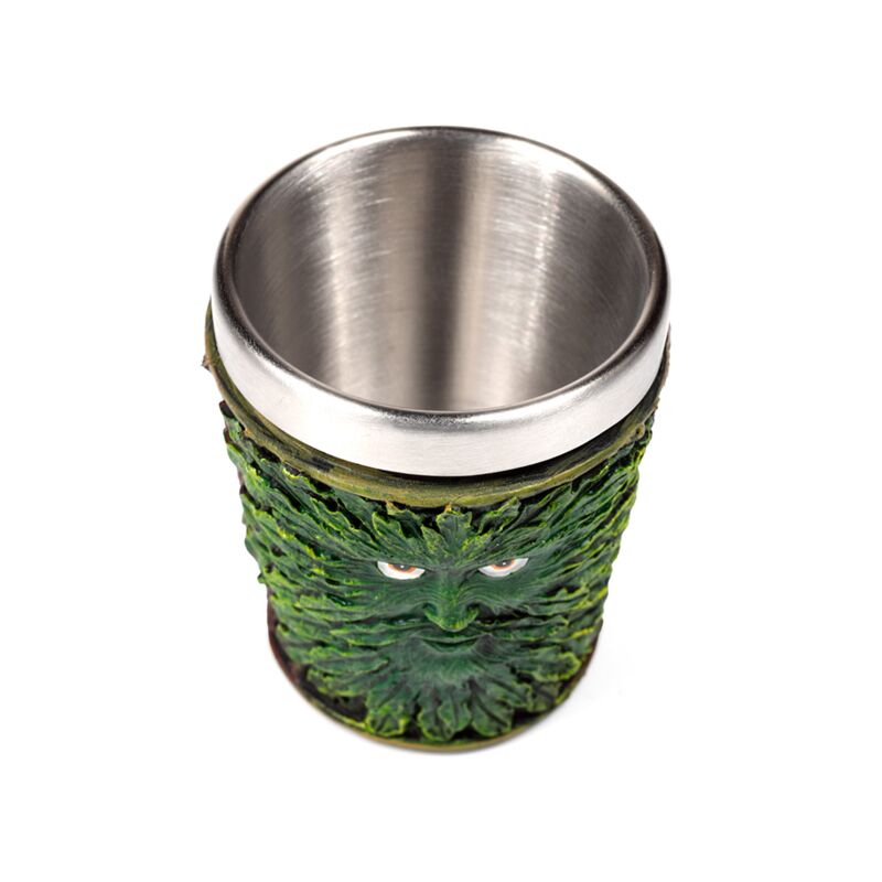 Dekorativt træmand shotglas shotglas