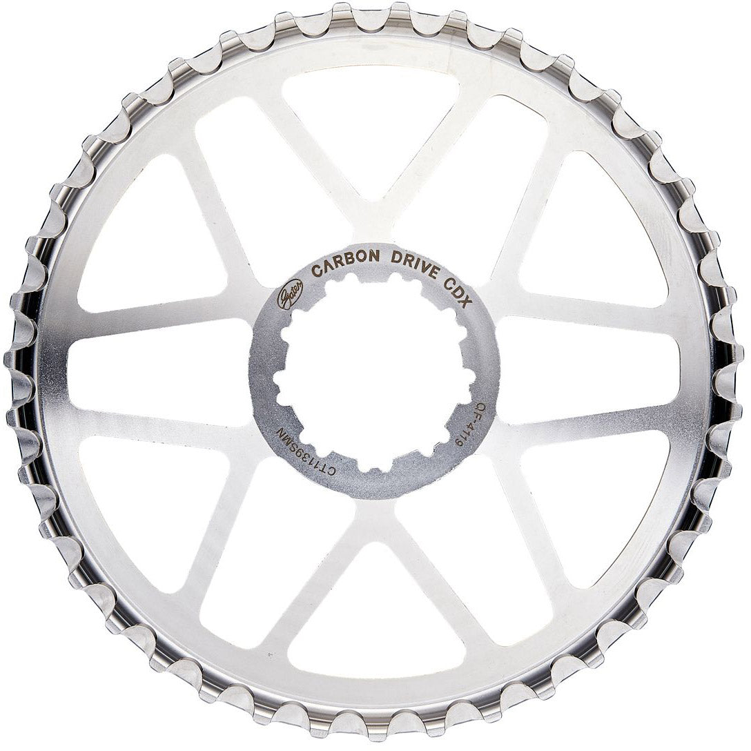 Gates tandhjul cdx 39t finline 9-spline sh. friwh. nav