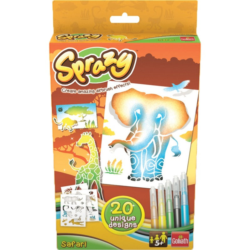 Goliat -spil Sprazy Refill Safari