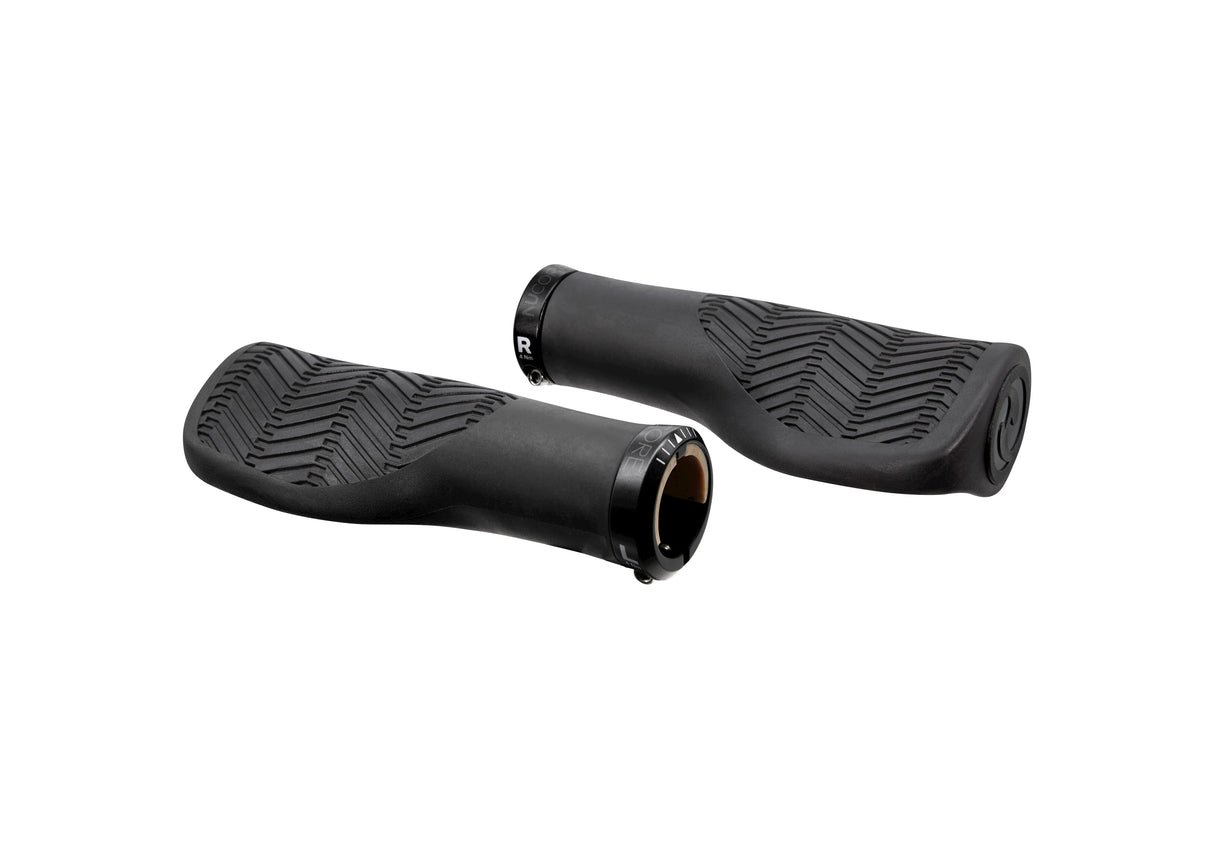 Herrmans håndtagssæt nucore town wave 130 130mm sort