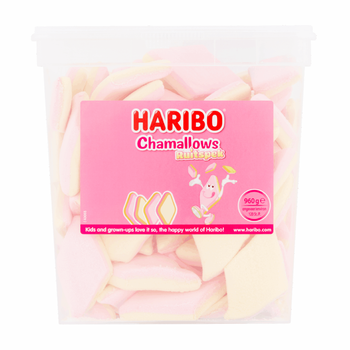 Haribo chamallows diamantbacon (120 stykker)