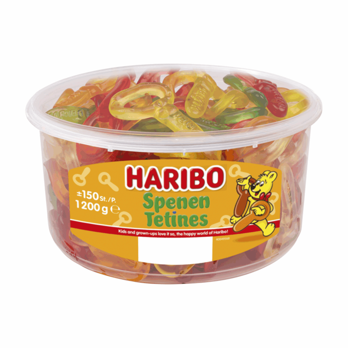 Haribo-sutter (150 stk.)
