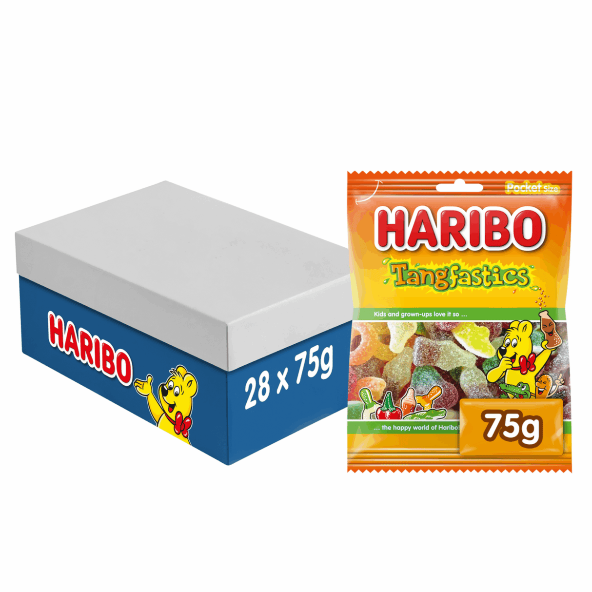 Haribo tangfastics taske (28x 75gr)