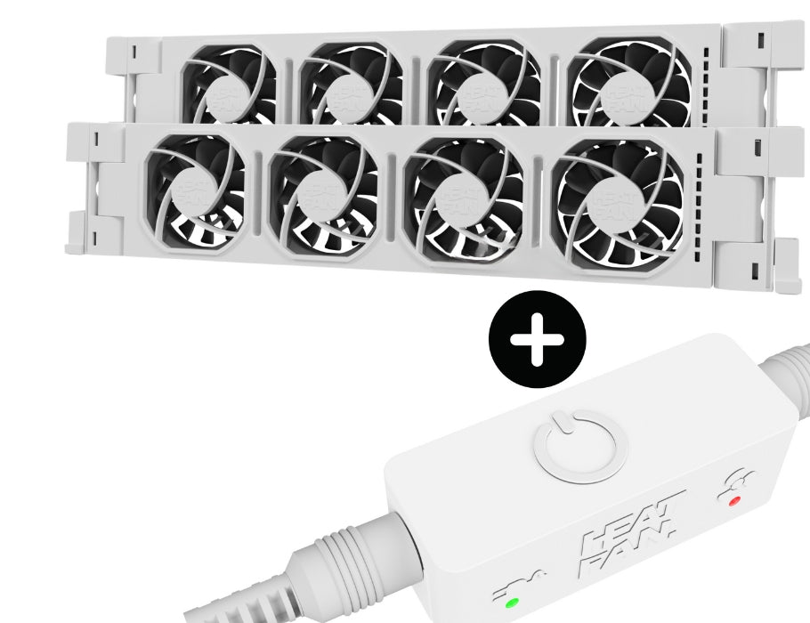 HeatFan 4 - Radiator Fano - White + Touch Sensor