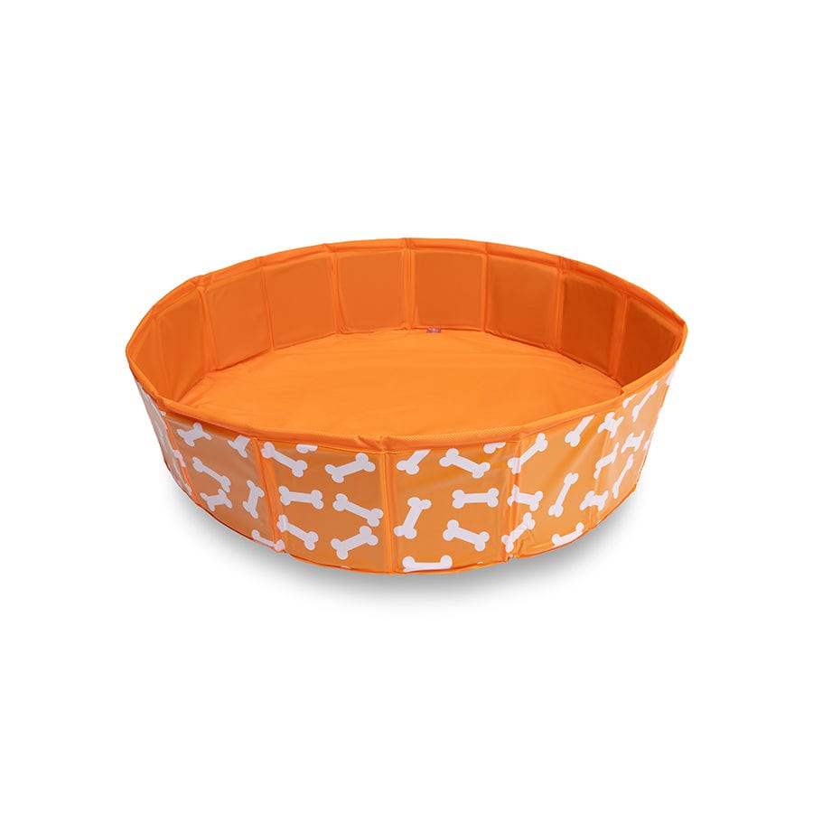 Bonebash | orange hundebassin ø 80 cm