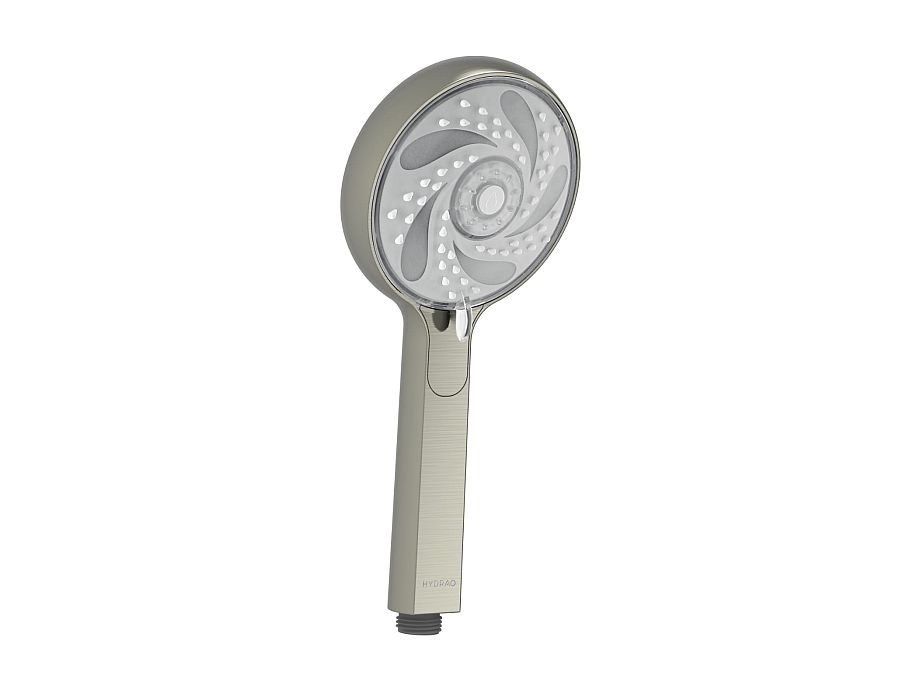 Hydrao vandbesparende bruserhoved - Aloe Bulle Nickel