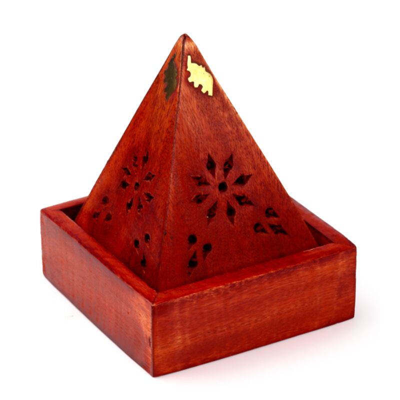 Mangotræ pyramide røgelsesholder kegler elefant