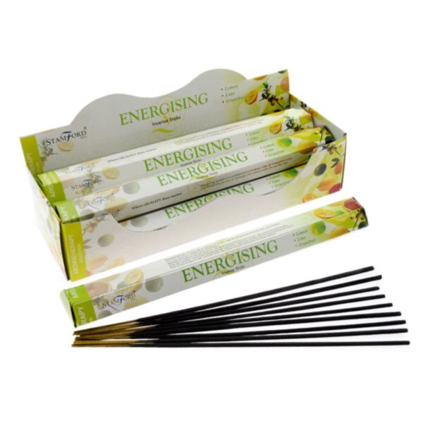 37115 energizing - stamford hex aromaterapi røgelsespinde