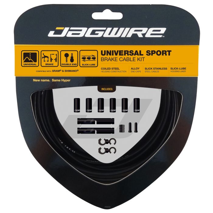 Jagwire universal sportsbremsesæt - sort