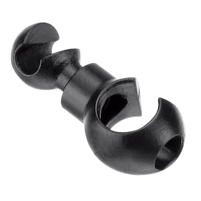 Jagwire roterende krog e-shift + bremse (4stk) - sort