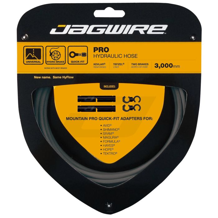 Jagwire pro hydraulikslangesæt - isgrå