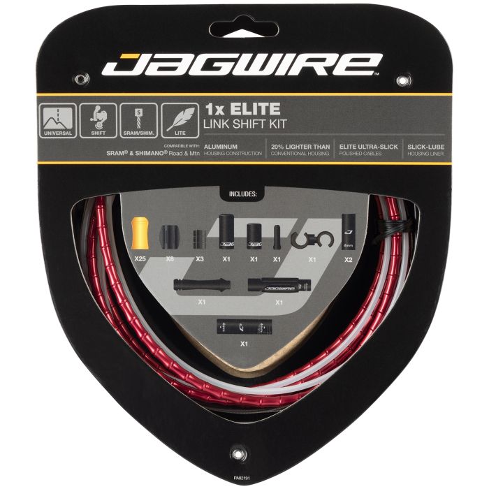 Jagwire 1x elite link skiftesæt - rød