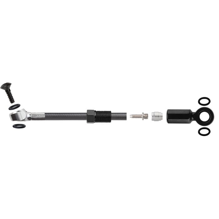 Jagwire sport dot hydraulisk slangesæt - sram (rød 22 fm) - sort