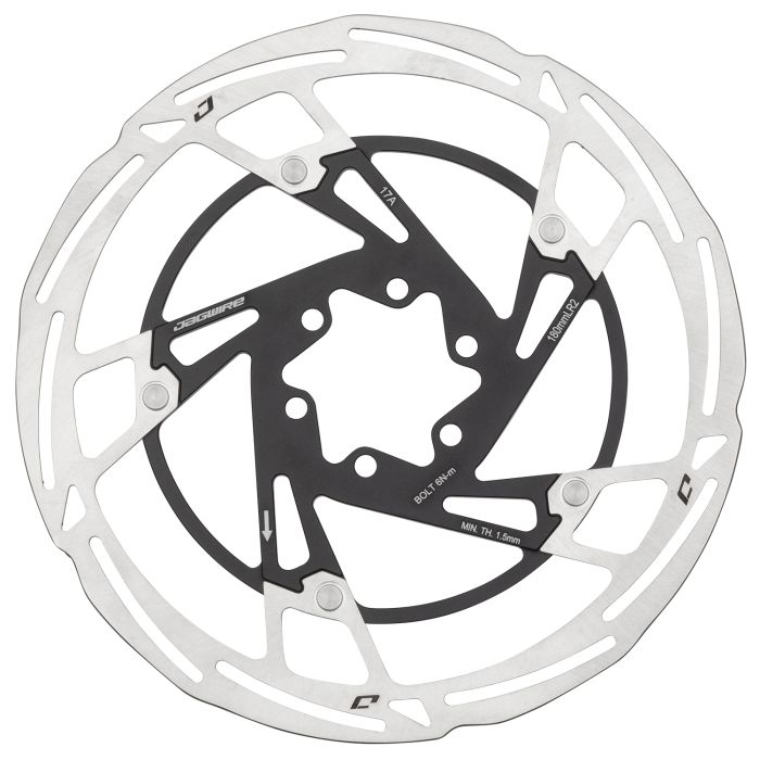 Jagwire pro lr2 skivebremse rotor - 6-bolt - 180mm