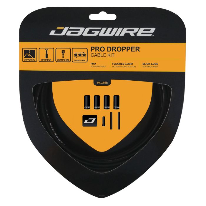 Jagwire pro dropper kit 3mm - sort