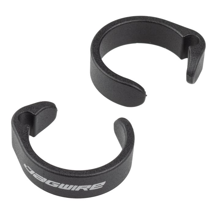 Jagwire klemring - 3,2 mm ebike kontrolledning (19,0 - 22,2 mm) (4 stk) - sort