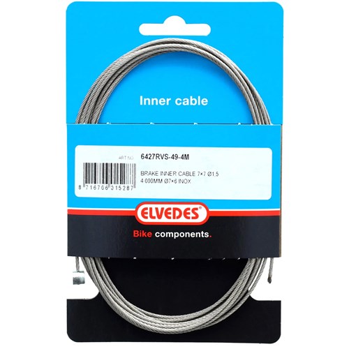 Elvedes bremse indvendig kabel ton 4 meter 49 ledninger 6427rvs-49-4m