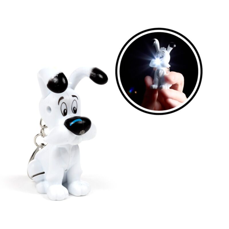 Idefix (dogmatix) asterix led nøglering