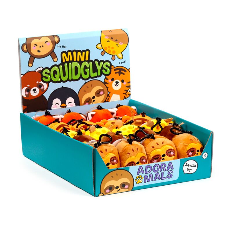 Squidglys zoo plys nøglering