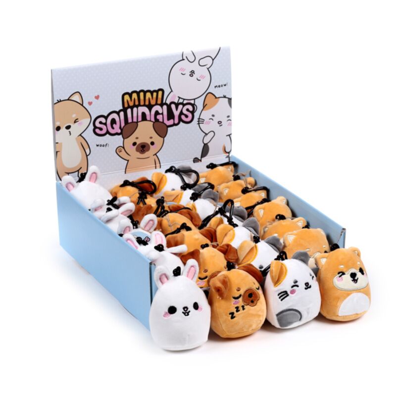 Squidglys adoramals pets mini nøglering