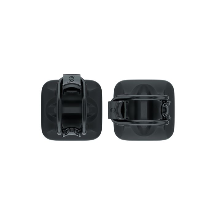 Knog blinder twinpack - firkantet - sort