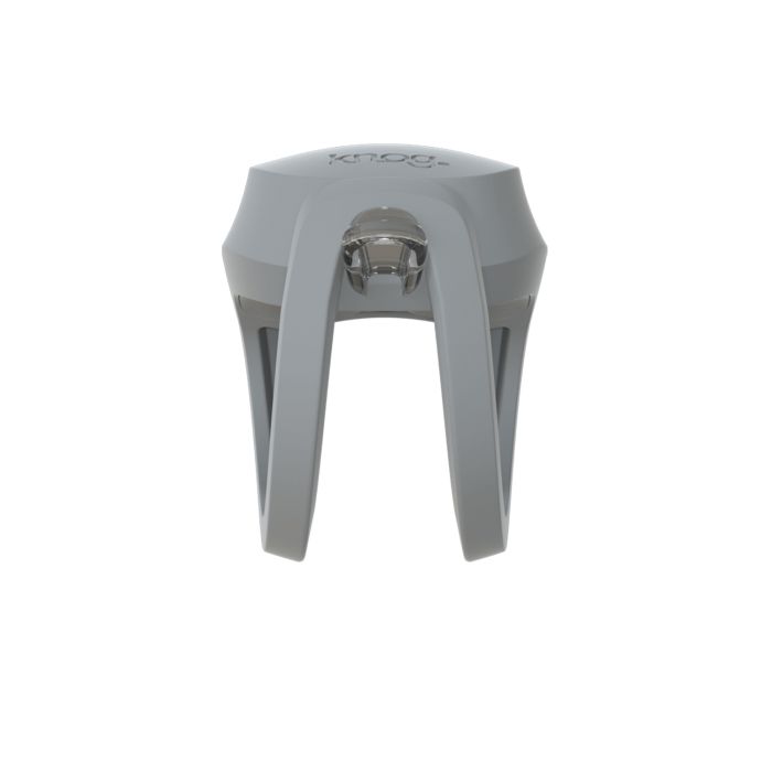 Knog frog usb front - abyss grå