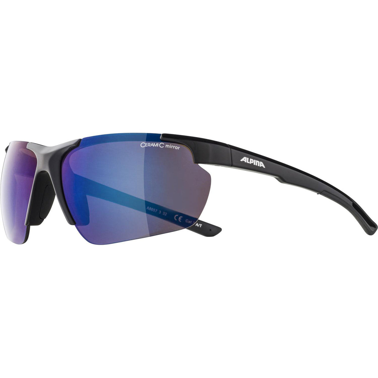 Alpina sportsbrille defey hr sort