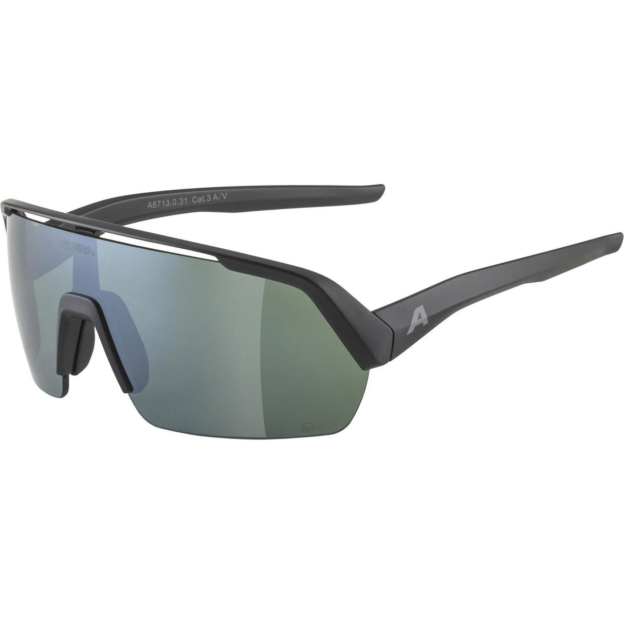 Alpina sports-sportsbriller turbo-hr q-lite sort