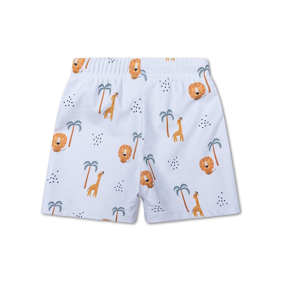 Jungle | flerfarvede UV svømmeboxer drenge