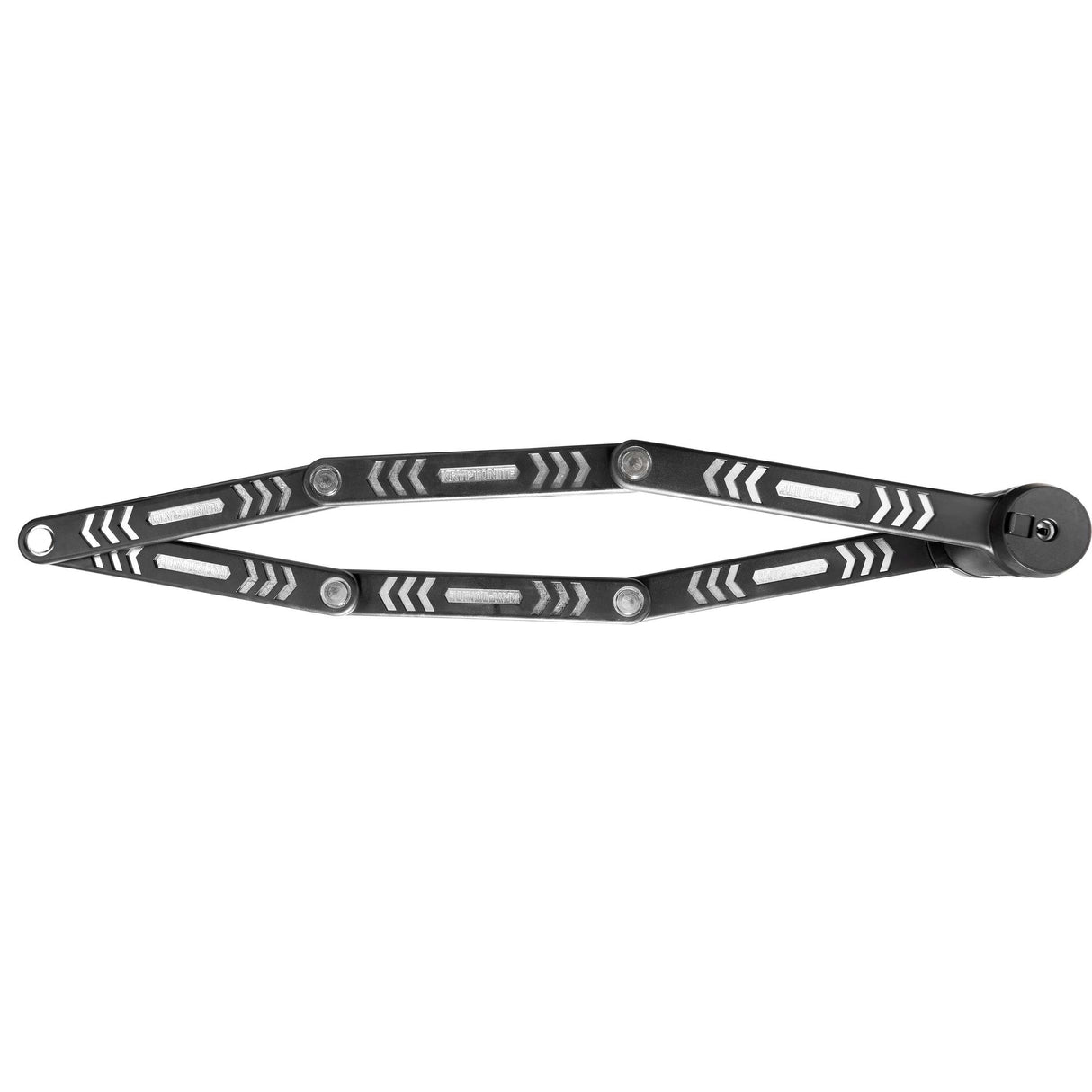 Kryptonite kryptolok 610 s foldelås med holder – foldecykellås – 100 cm lang – sort