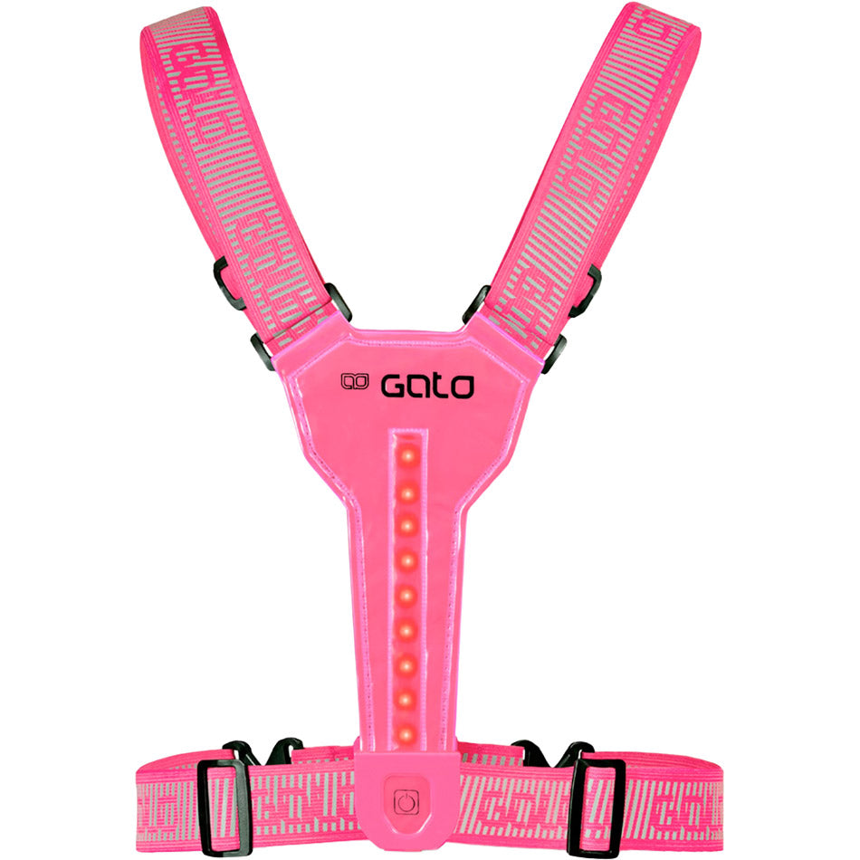 Outwet gato vest ultra led usb one size pink