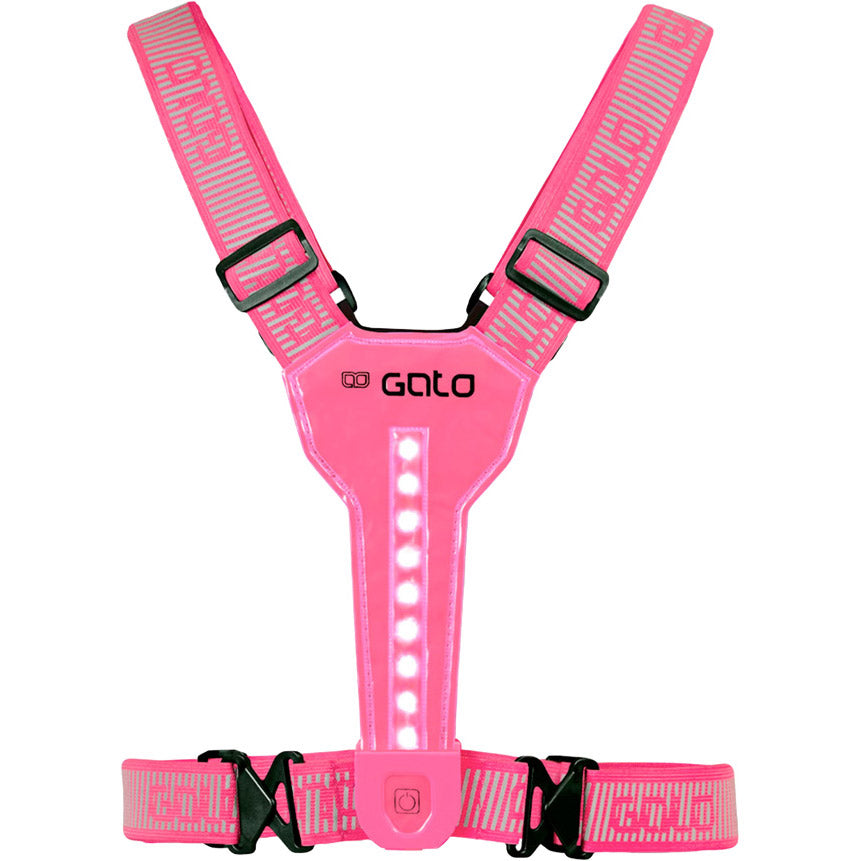Outwet gato vest ultra led usb one size pink