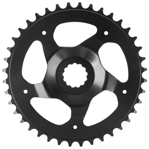 Messingleje samox el-cykel kædering bosch gen3 38t 47 mm. stål sort