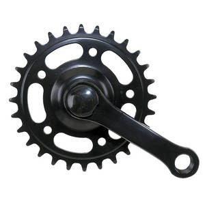 Crank Set 28t 90 mm sort