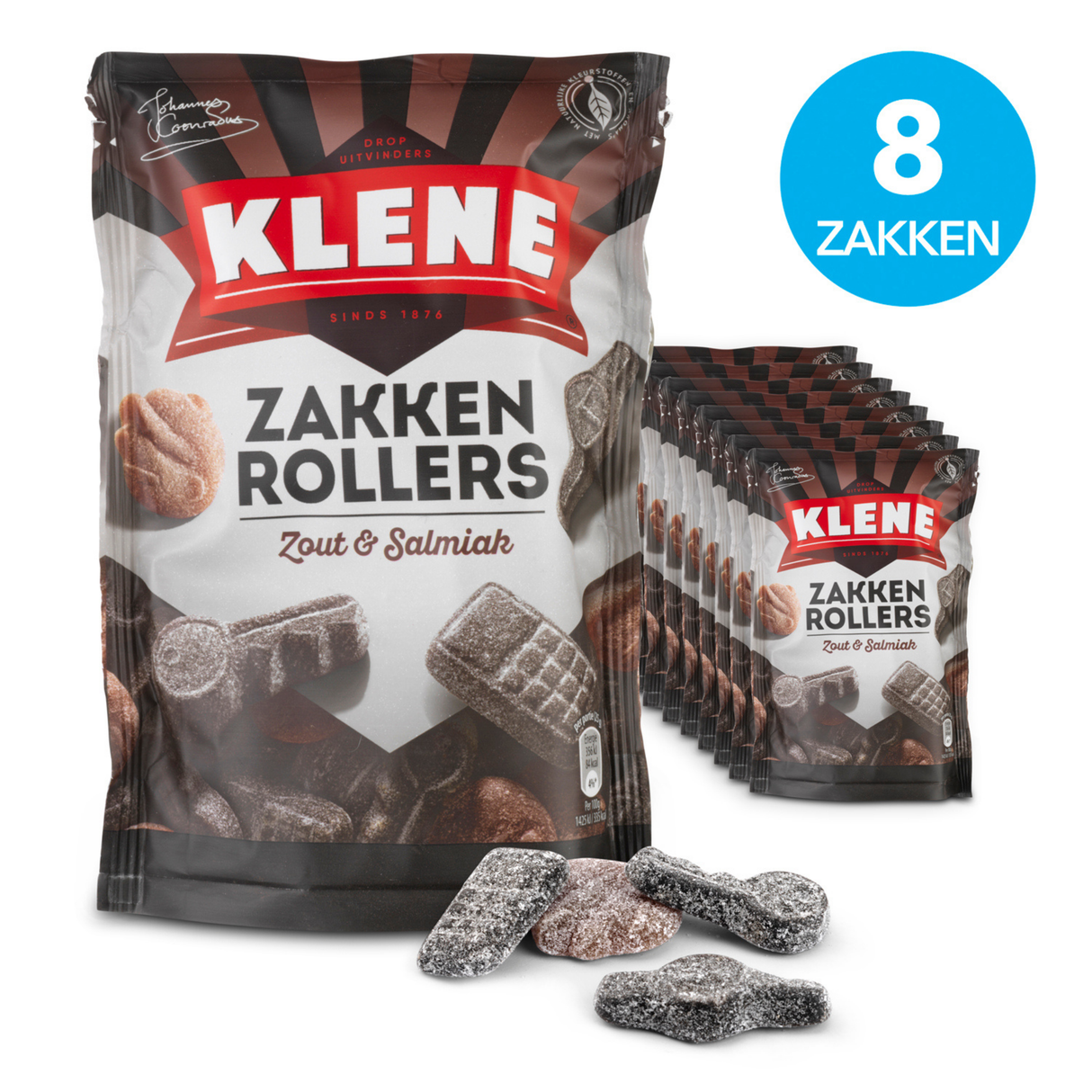 Klene lommetyve (8x 210gr)