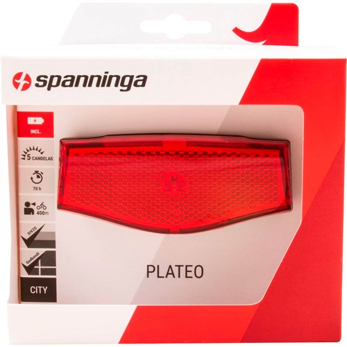Spanninga baglysplade XB -batteri 50 80mm