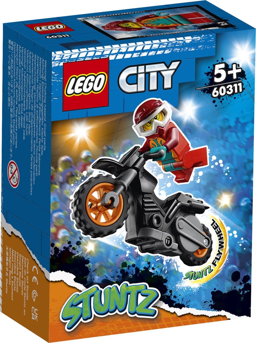 Lego city - 60311 stuntz brand stunt cykel