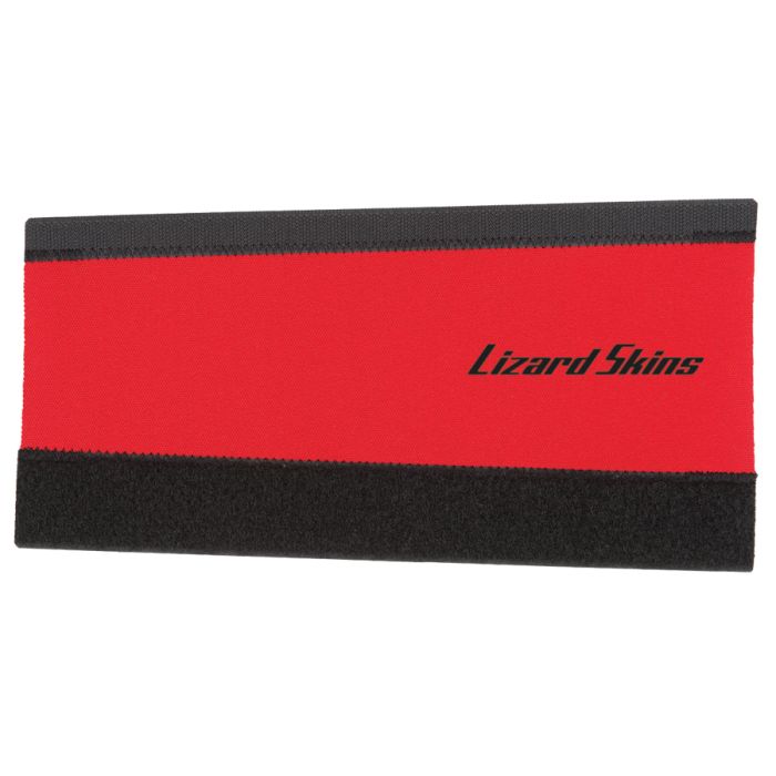 Lizard skins neopren chainstay protector - stor - rød