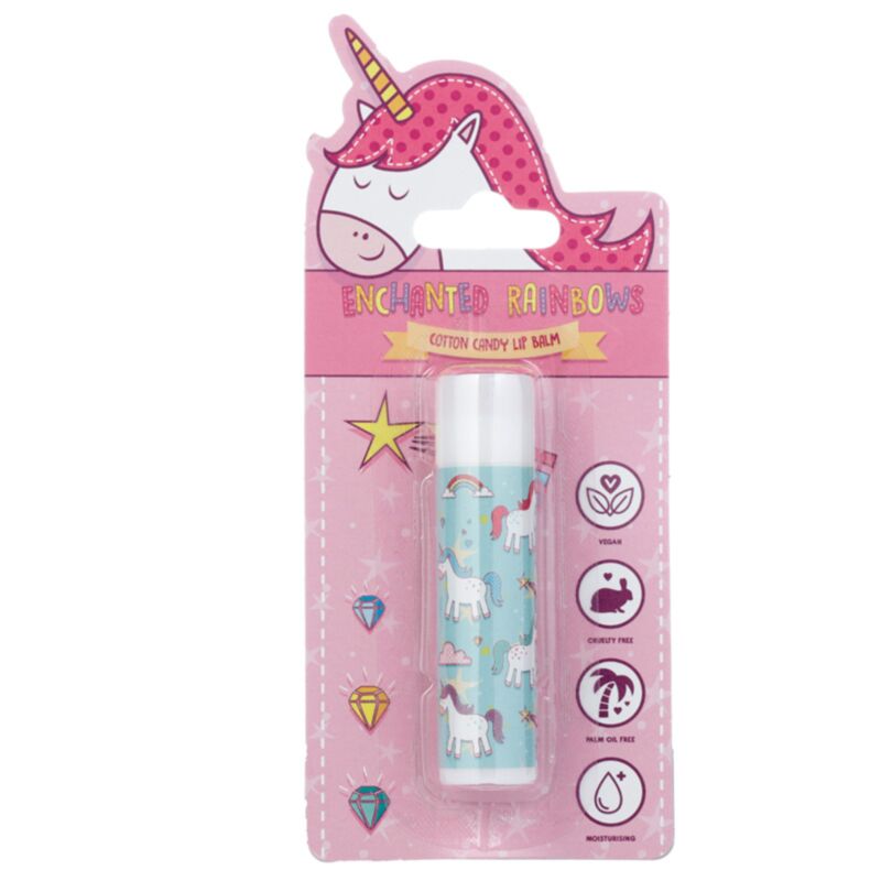 Rainbow unicorn læbepomadestift - candy candy