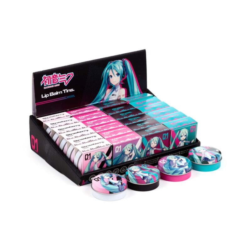 Union hatsune miku læbepomade i dåse