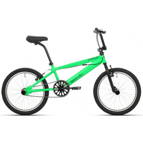 Tornado 20 tommer freestyle cykel Neon Green 200035