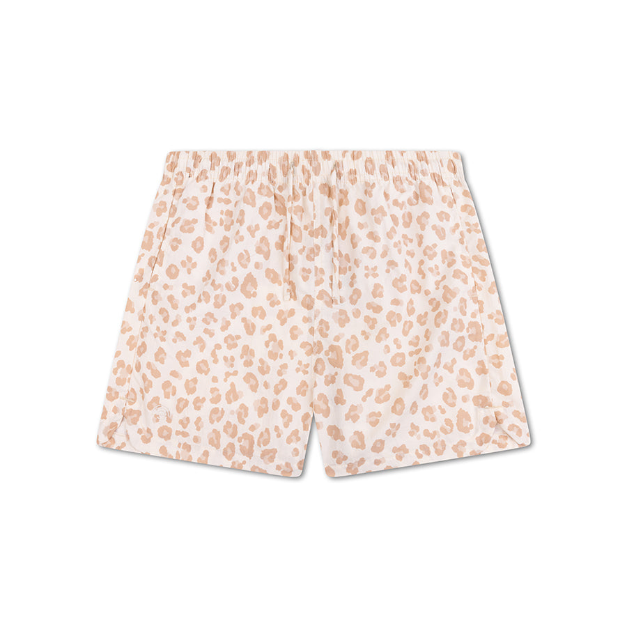 Leopard | beige UV badeshorts til piger