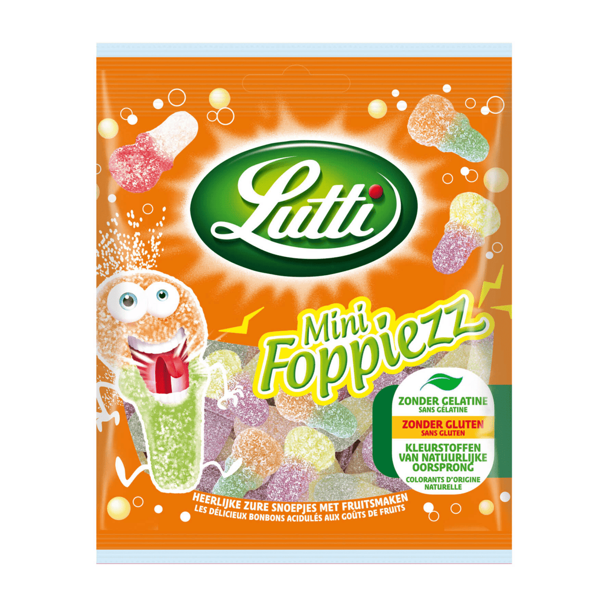 Lutti mini foppiezz taske (12x 80g)