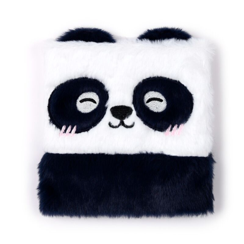 Adoramals panda fluffy notesbog